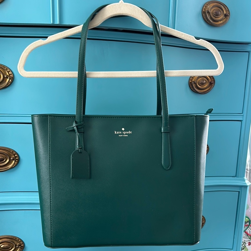 Kate Spade Green Tote Bag